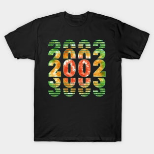 Tie Dye 2002 Birthday T-Shirt